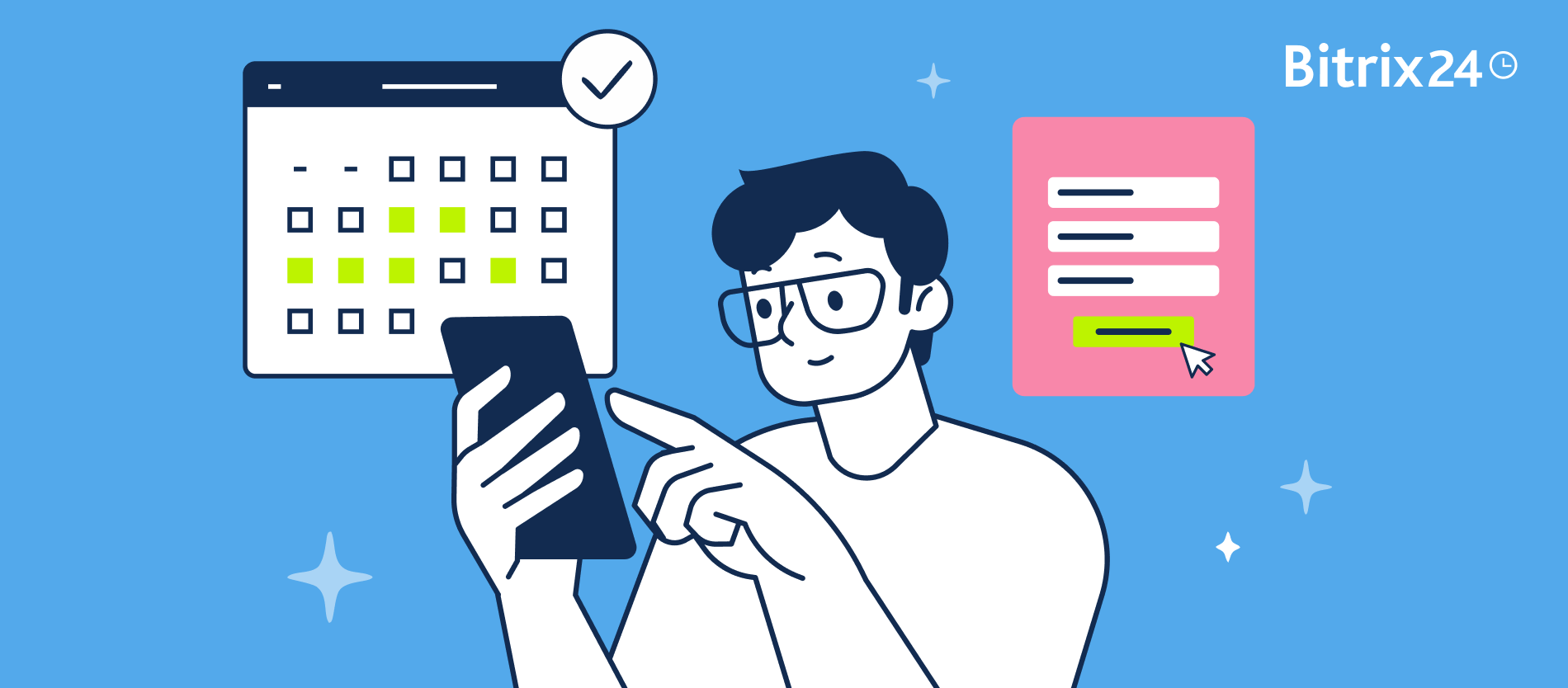 Simplifiez vos réservations clients avec Bitrix24