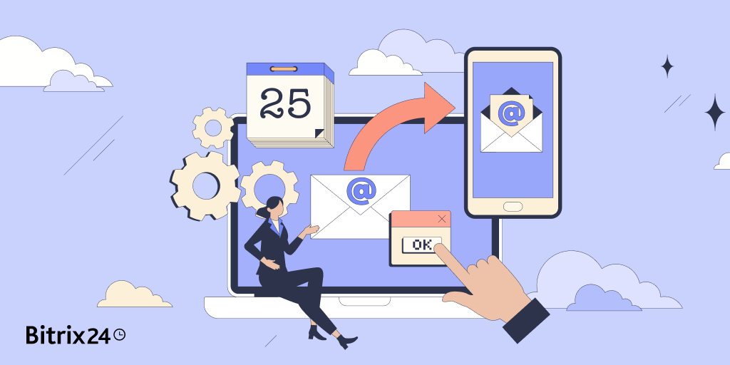Comment travailler avec les outils marketing par e-mail de Bitrix24