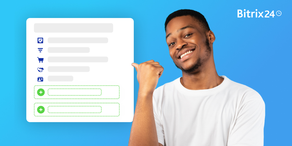 Champs personnalisés dans CRM, factures et processus intelligents