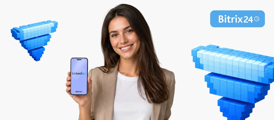 Linked24.io : accédez aux informations LinkedIn sans quitter Bitrix24