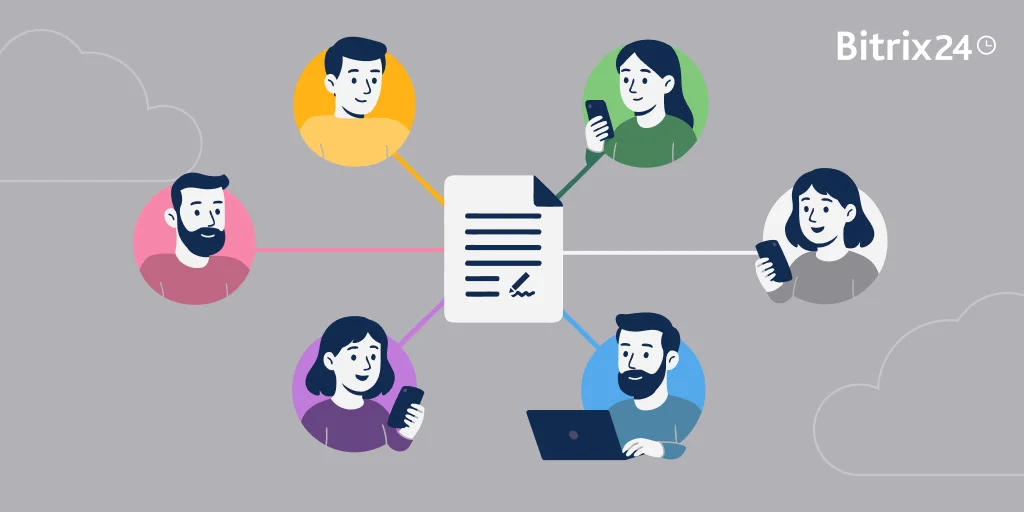 eSignature RH de Bitrix24 : signez et faites signer en 1 clic des centaines de docs