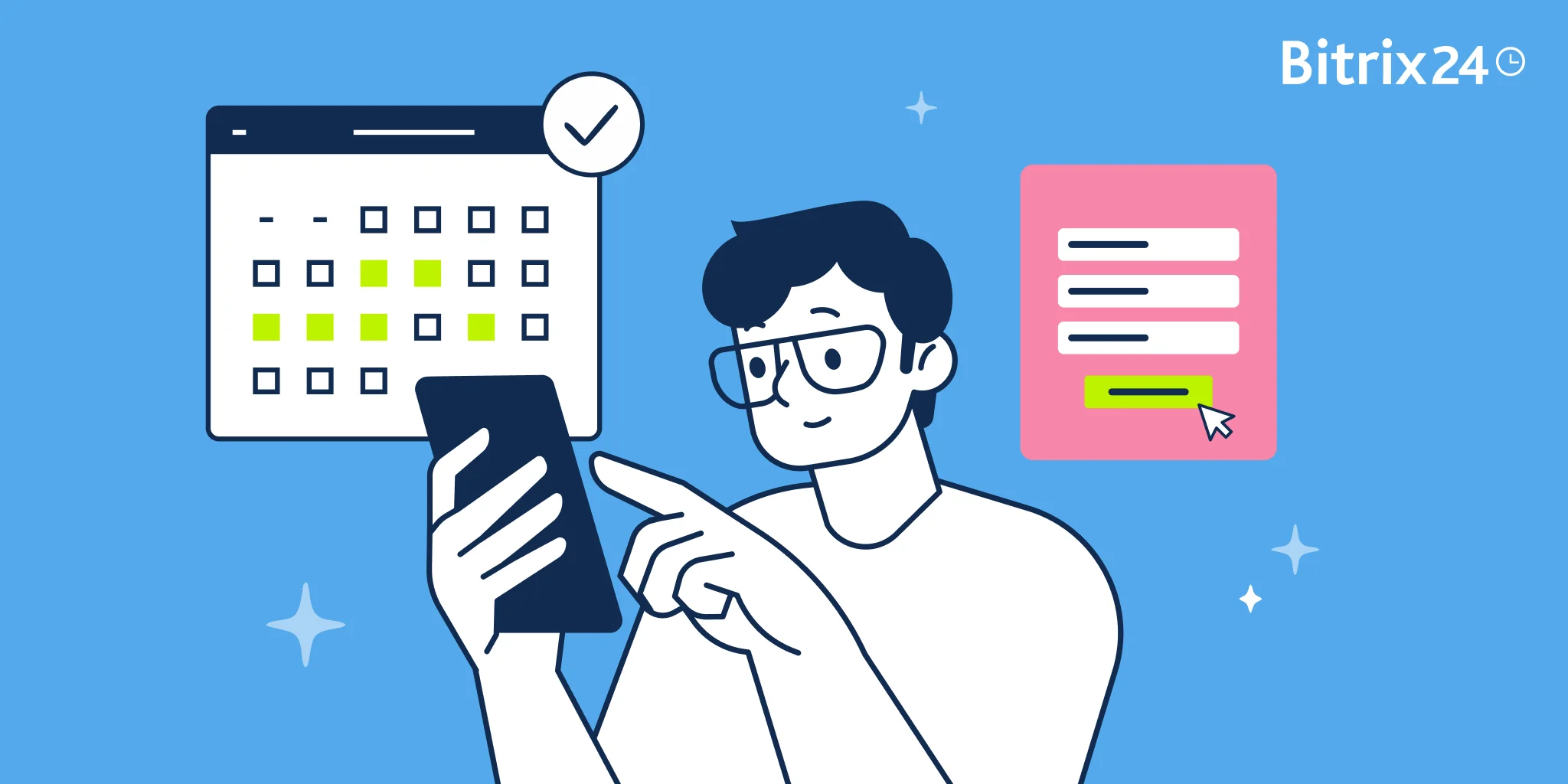 Simplifiez vos réservations clients avec Bitrix24