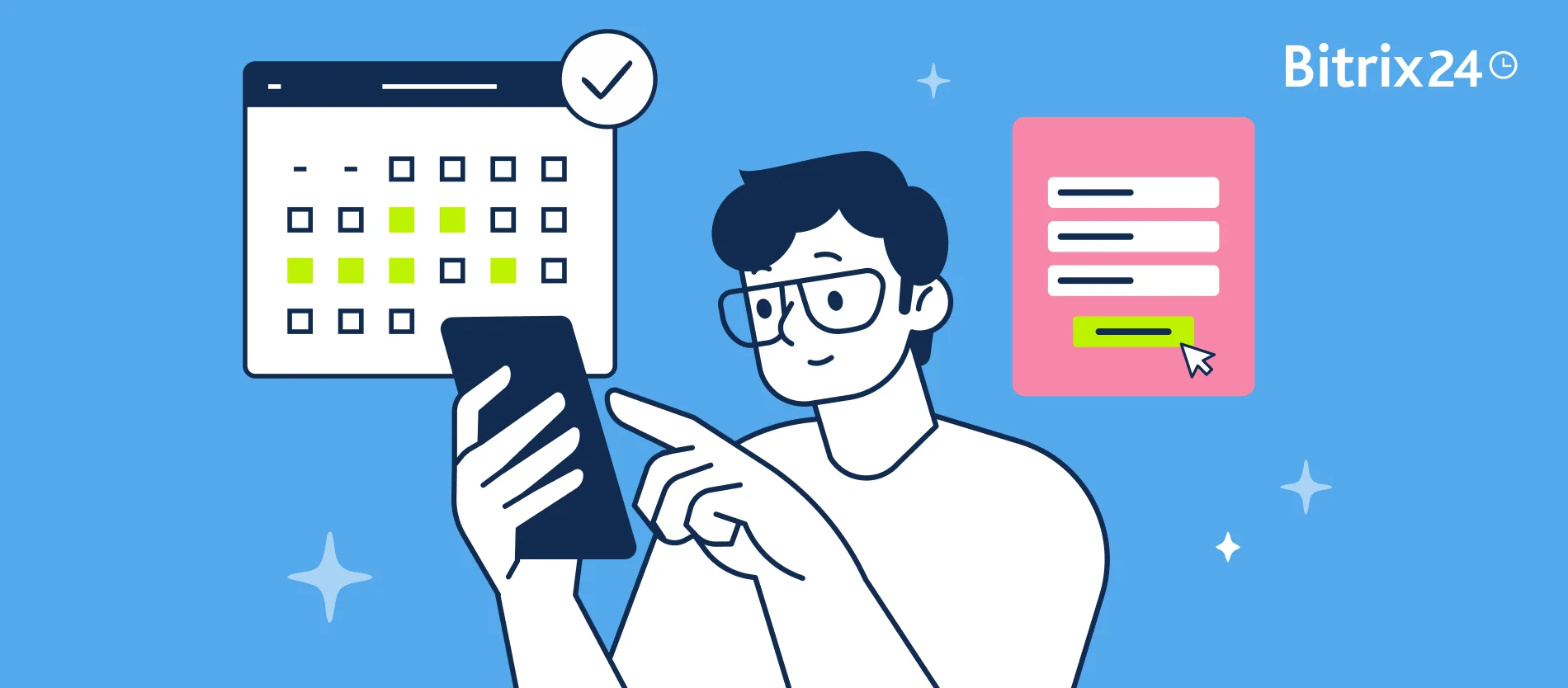 Simplifiez vos réservations clients avec Bitrix24
