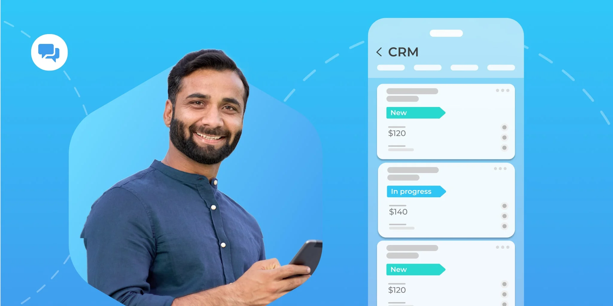 CRM proactif dans l'application mobile Bitrix24