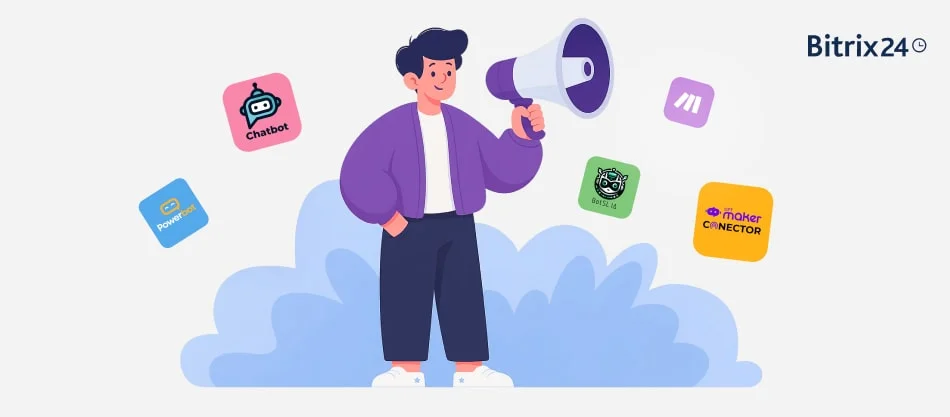 Nouvelles applications de Bitrix24 : 5 outils pour automatiser votre entonnoir marketing avancé