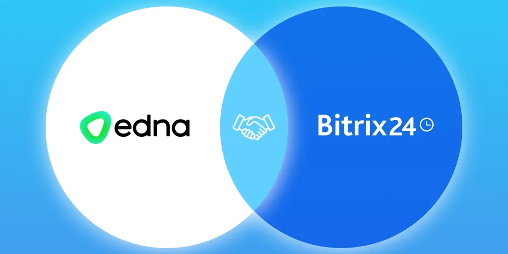 Centre de contact de Bitrix24 : Edna.io WhatsApp