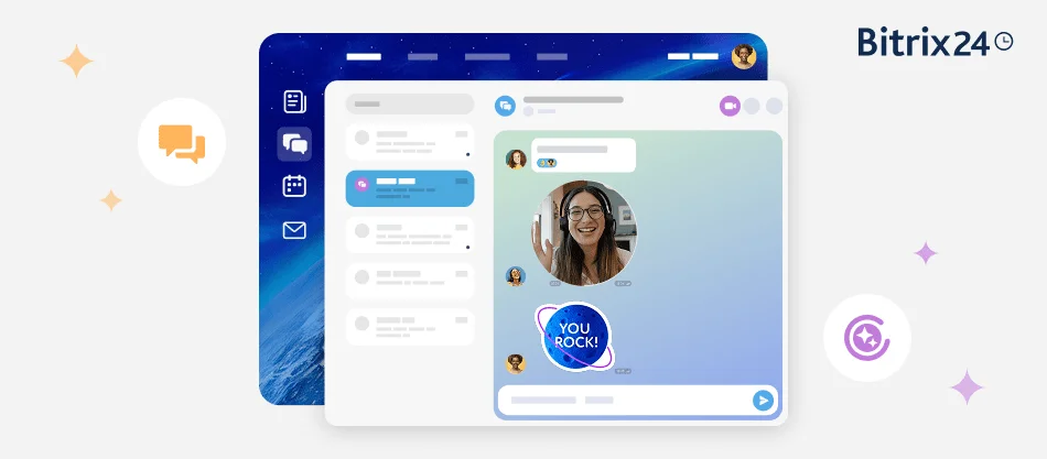 Bitrix24 Messenger : discutez plus vite, retrouvez tout plus facilement