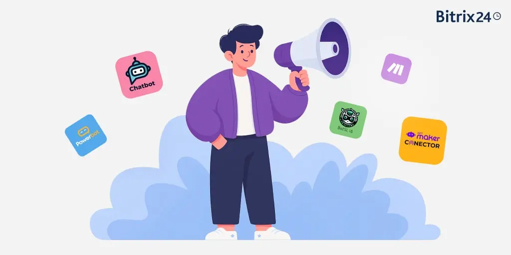 Nouvelles applications de Bitrix24 : 5 outils pour automatiser votre entonnoir marketing avancé