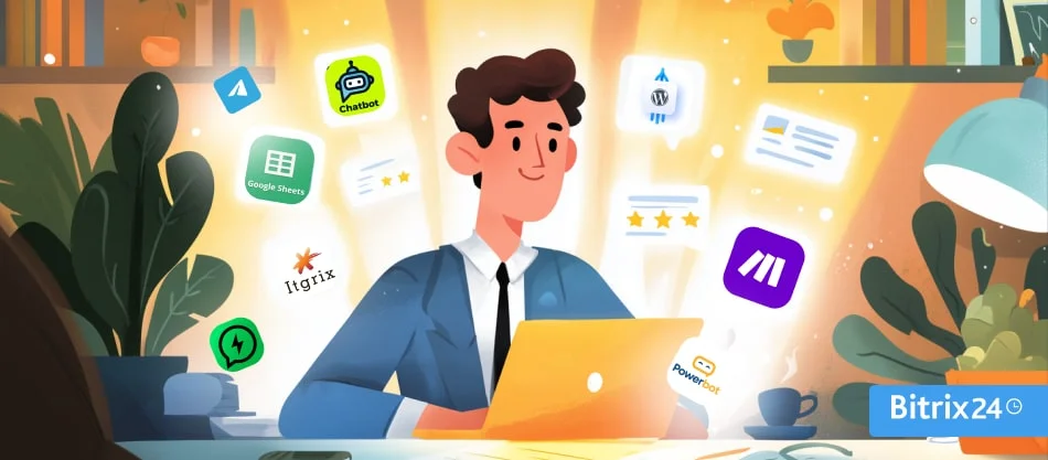 Les meilleures applications du Bitrix24 Market avec IA et automatisation