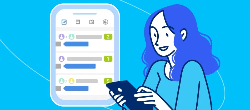 Bitrix24 : Tâches dans l'application mobile