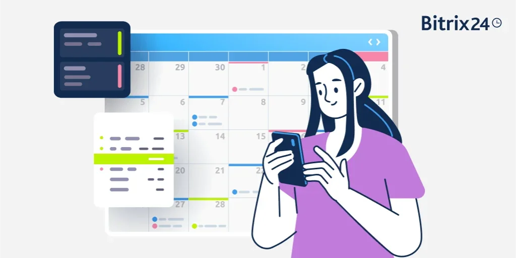 Réservation en ligne Bitrix24 : plus d'efficacité et moins d'efforts