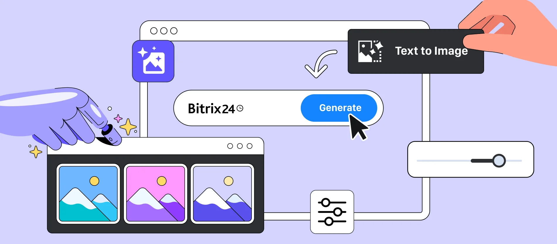 Créer des images pour son site Web à l'aide du CoPilot de Bitrix24
