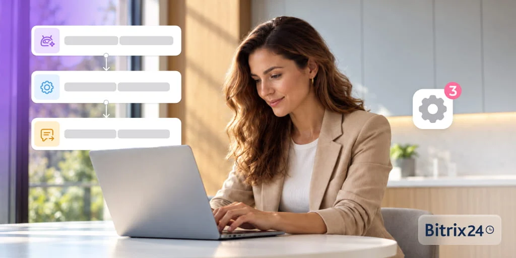 Nouveau concepteur de processus d'entreprise dans Bitrix24 : automatisez vos workflows plus facilement