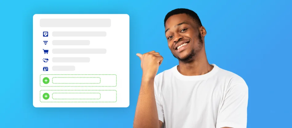 Champs personnalisés dans CRM, factures et processus intelligents