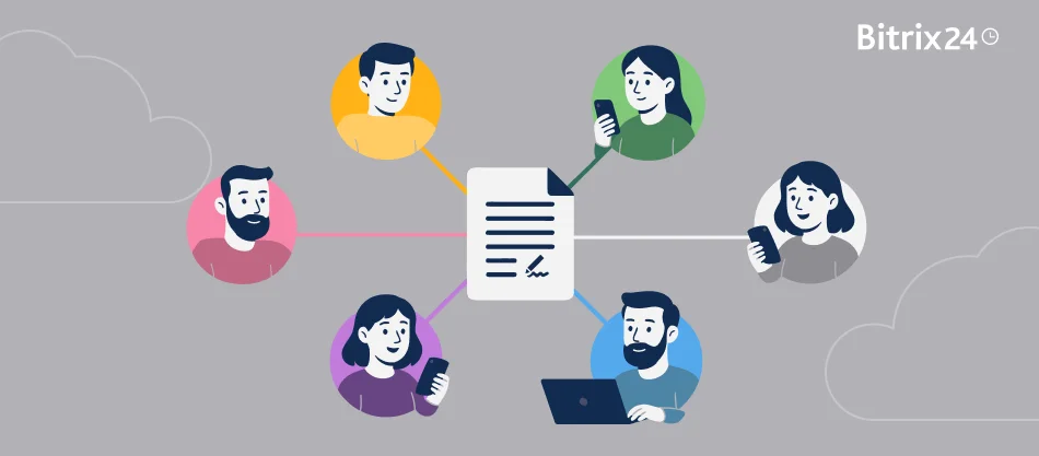eSignature RH de Bitrix24 : signez et faites signer en 1 clic des centaines de docs
