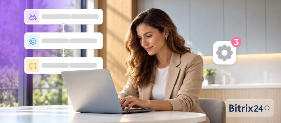 Nouveau concepteur de processus d'entreprise dans Bitrix24 : automatisez vos workflows plus facilement