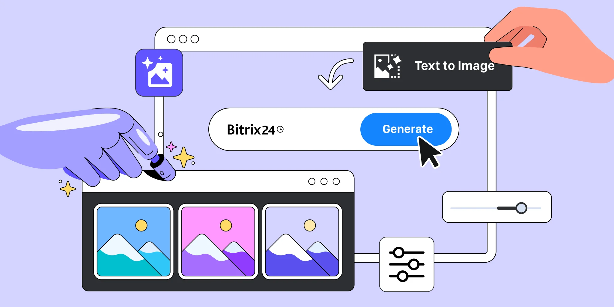 Créer des images pour son site Web à l'aide du CoPilot de Bitrix24
