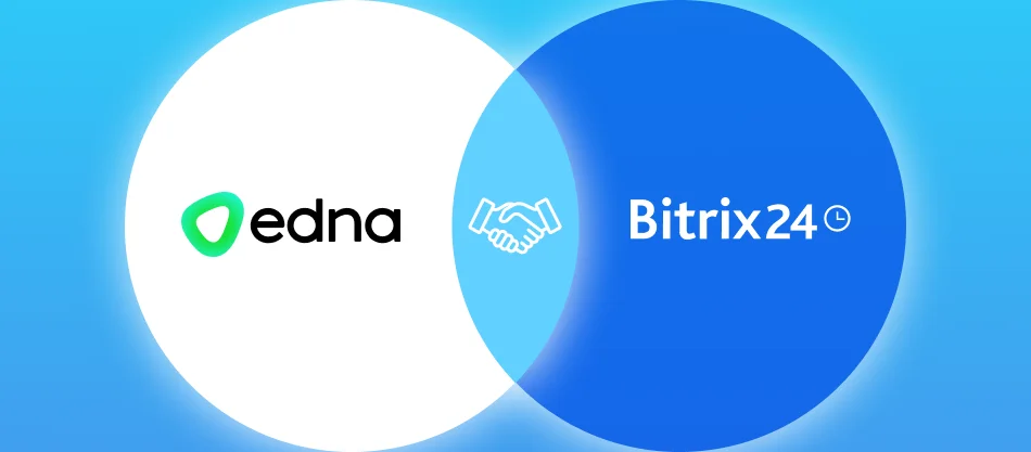 Centre de contact de Bitrix24 : Edna.io WhatsApp