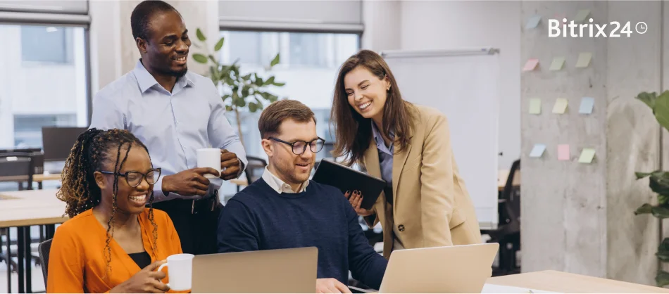 Collaboration entre services : les équipes interfonctionnelles dans Bitrix24