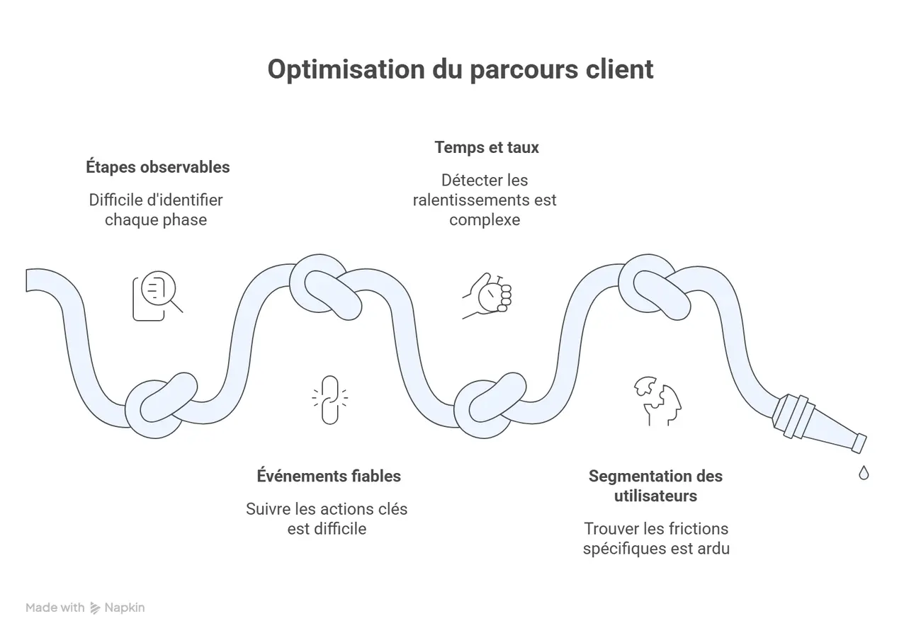 Analyser friction parcours