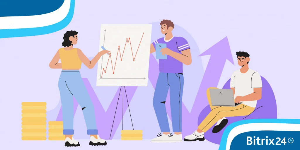 Suivez les performances de votre entreprise sur l'application Bitrix24