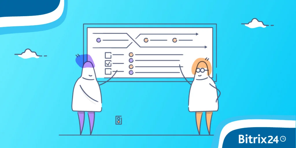 Les diagrammes de Gantt Bitrix24 permettent de travailler plus efficacement sur les projets.