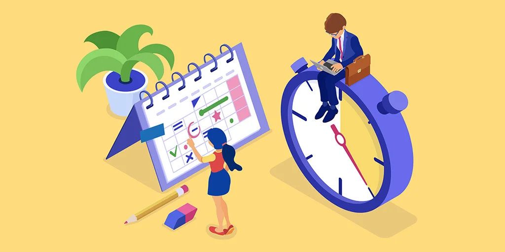 Bitirx24 contient des outils de gestion du temps en plus des calendriers partagés.